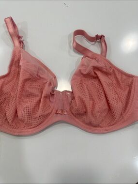 Chantelle Dusty Rose Sheer Underwire Bra